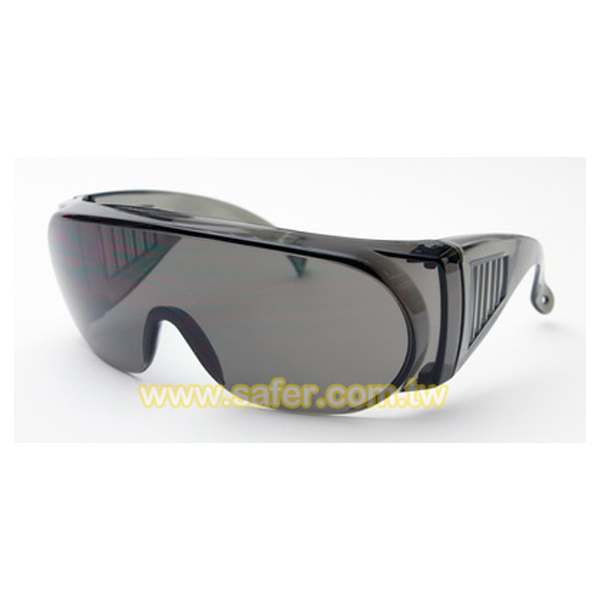 耐衝擊安全眼鏡(灰色-強化) SG-601S (1)