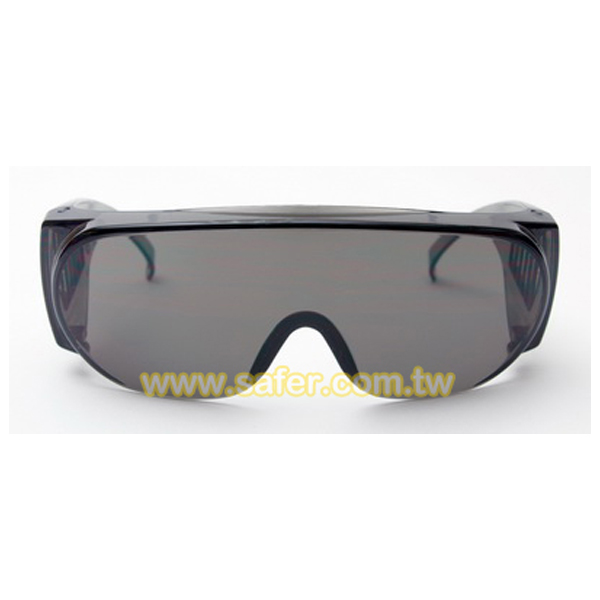耐衝擊安全眼鏡(灰色-強化) SG-601S (2)