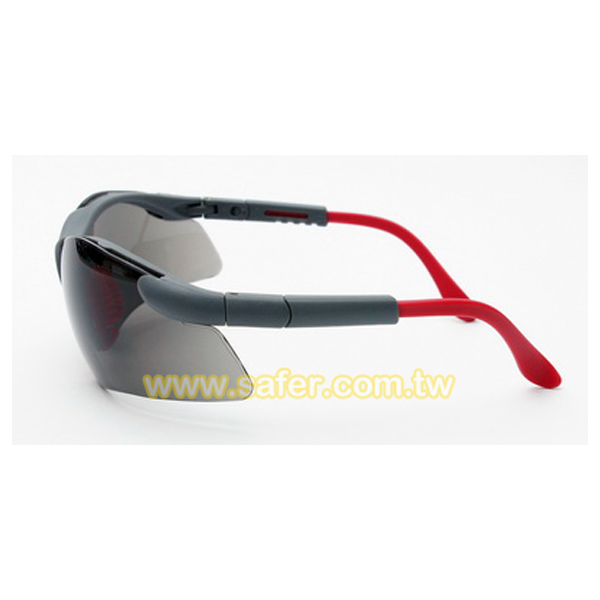 耐衝擊安全眼鏡(灰色-強化) SG-6204S (3)