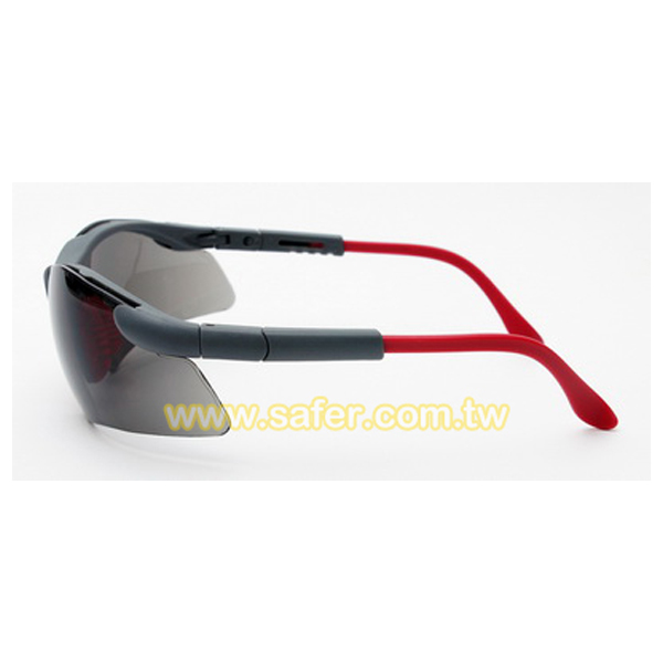 耐衝擊安全眼鏡(灰色-強化) SG-6204S (4)