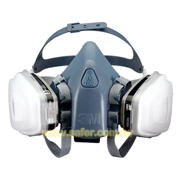 矽膠防毒口罩 3M-7502 (1)