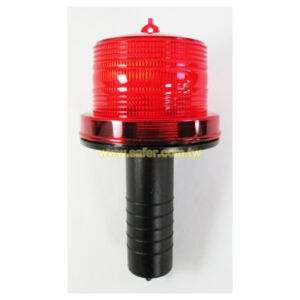 小哈雷LED警示燈(電池-握把型) SAF-002-R-B (1)