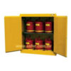 SafetyStar 防火安全儲存櫃(黃色-30加侖) (2)