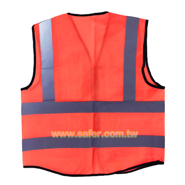 美式多口袋反光背心(網布拉鍊款) (12)